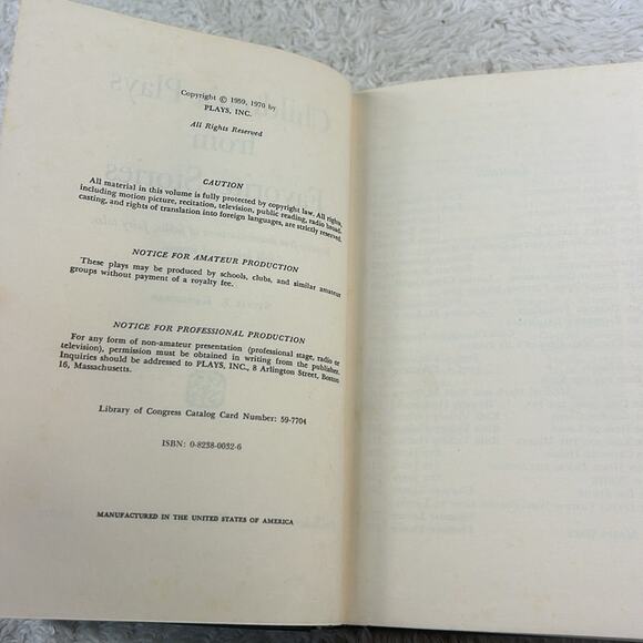 Vintage Plays Radio Plays for Young people Walter Hackett 1968 book bundle 3 - Picture 14 of 16